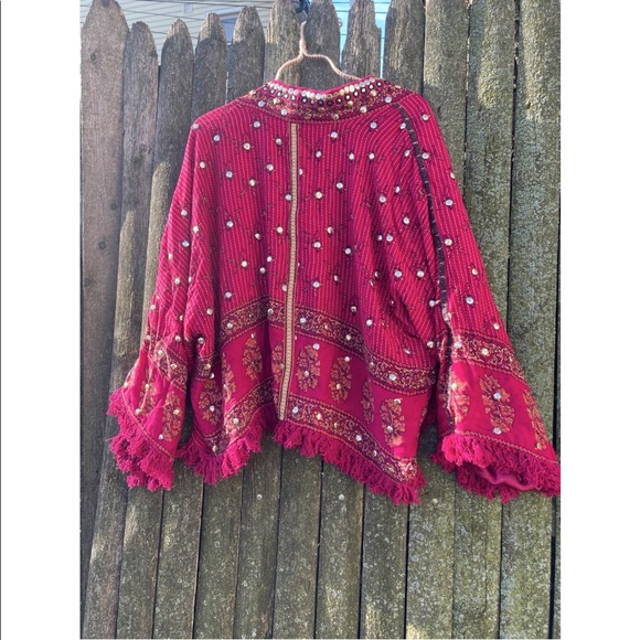 Free People Rays Of Light Embellished Jacket - Picture 4 of 7